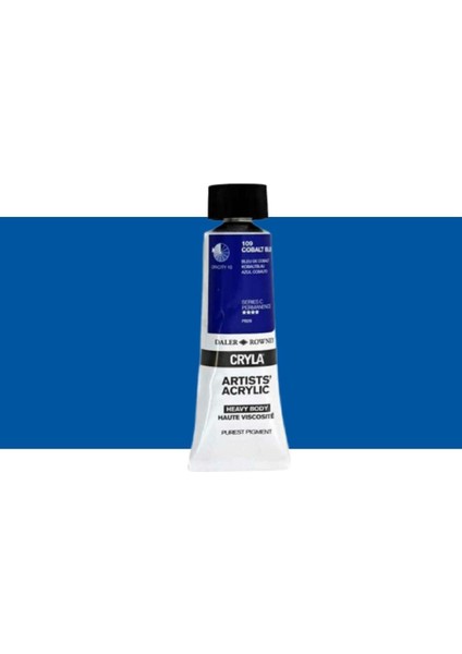 Cryla Heavy Body Artists' Akrilik Boya 75ML N:109 Cobalt Blue