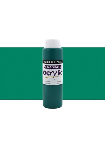 Graduate Akrilik Boya 500ML N:386 Phthalo Green