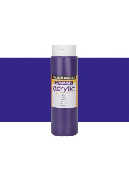 Graduate Akrilik Boya 500ML N:450 Violet