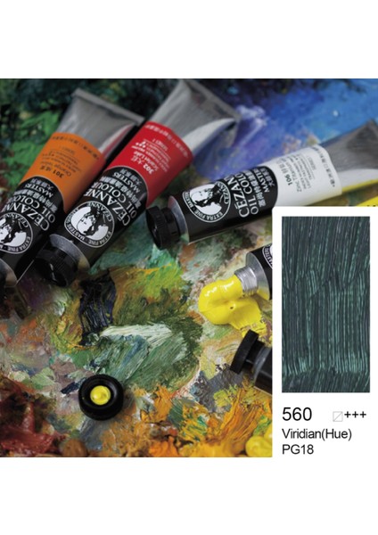 Extra Fine Masters' Yağlı Boya 45ML (Oil Colour) Viridian Hue 560