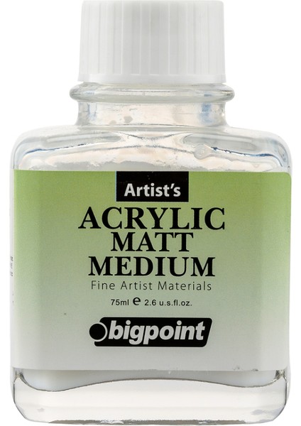 Akrilik Boya Mat Medyum 75 ml (Acrylic Matt Medium)