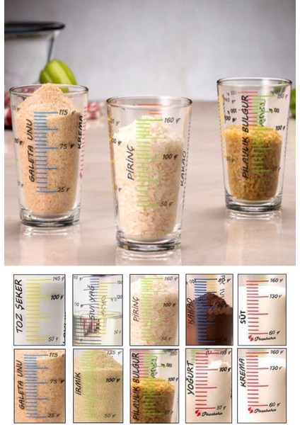 Arda Türkmen 6'lı Ölçü Bardağı Seti