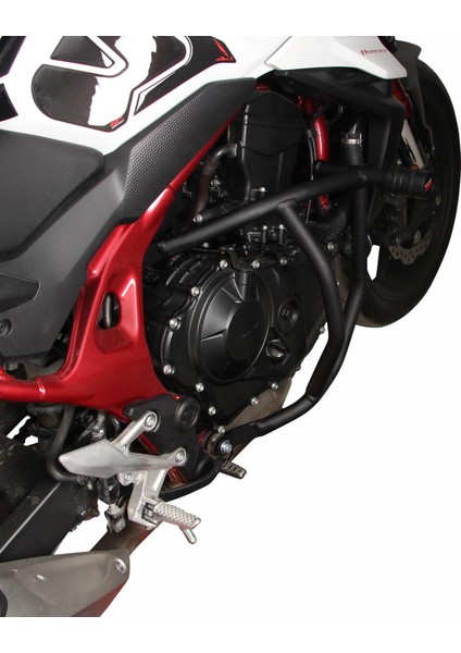 Honda CB750 Hornet 2023-2024 Uyumlu Motor Koruma Demiri Siyah