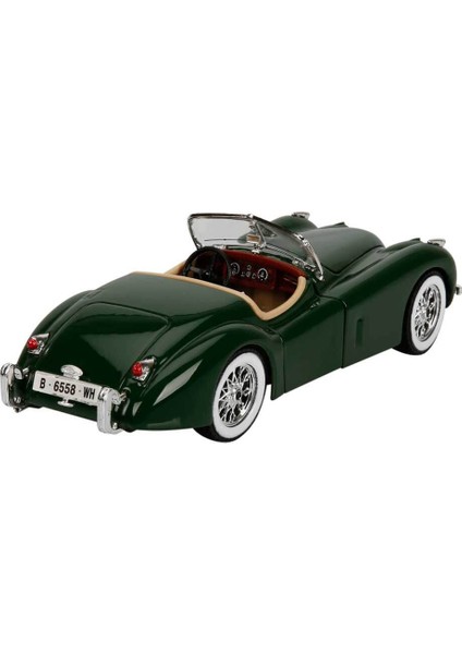 1:24 Jaguar Xk 120 Roadster Araba - Yeşil