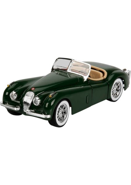 1:24 Jaguar Xk 120 Roadster Araba - Yeşil modelleri