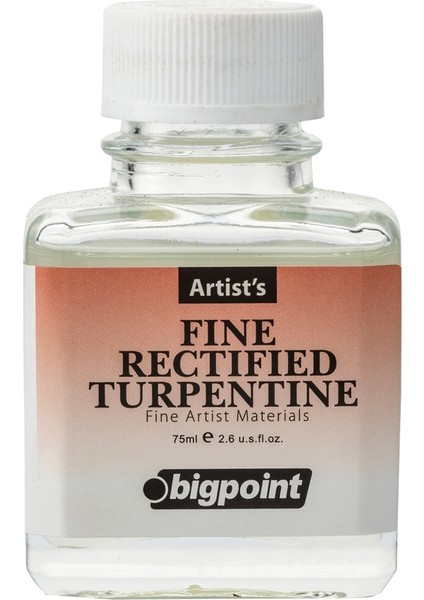 Damıtılmış Terebentin 75 ml (Fine Rectified Turpentine) (Yağlı Boya)