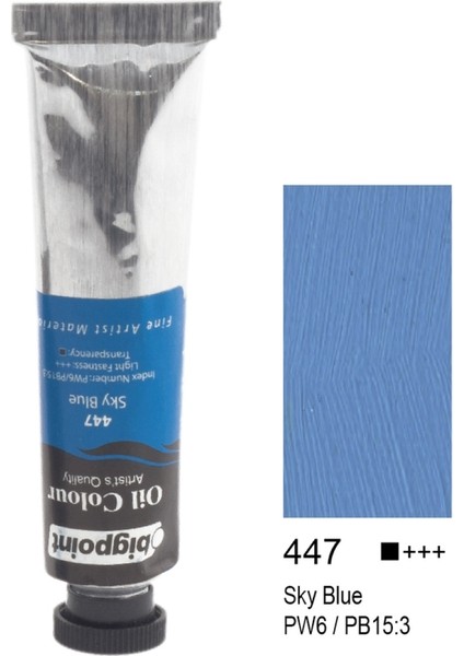 Fine Artist's Yağlı Boya 45 ml Sky Blue 447