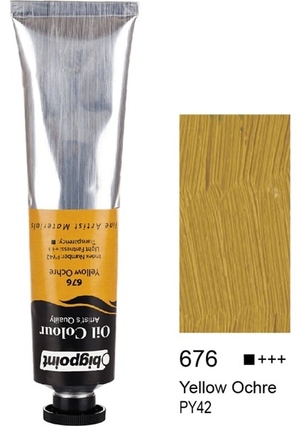 Fine Artist's Yağlı Boya 200ML Yellow Ochre 676