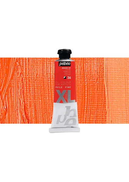 Huile Fine Xl Yağlı Boya 37ML Vivid Red 36