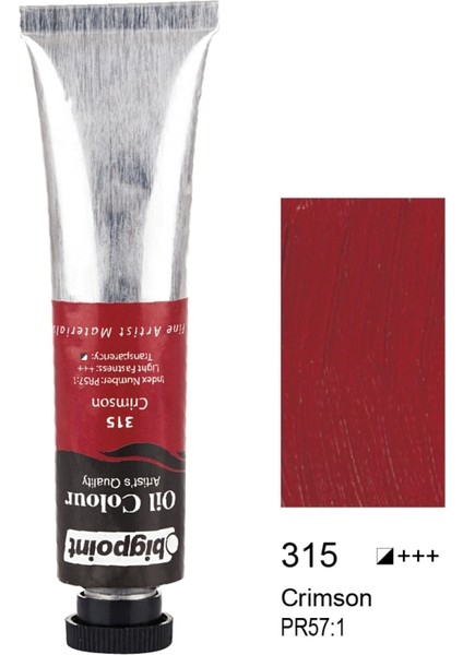 Fine Artist's Yağlı Boya 45 ml Crimson 315