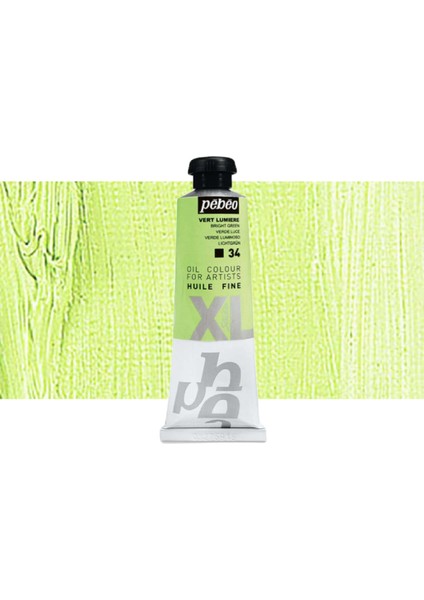 Huile Fine Xl Yağlı Boya 37ML Bright Green 34