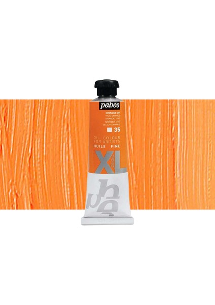 Huile Fine Xl Yağlı Boya 37ML Vivid Orange 35