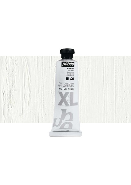 Huile Fine Xl Yağlı Boya 37ML Vivid White 40
