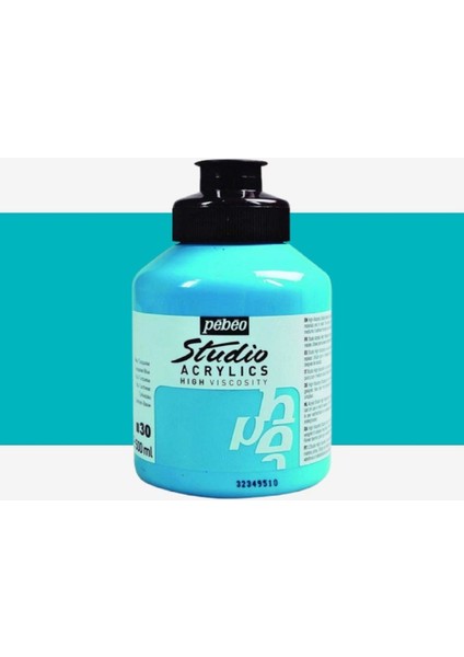 Akrilik Boya Studio 500ML Turquoise Blue 30