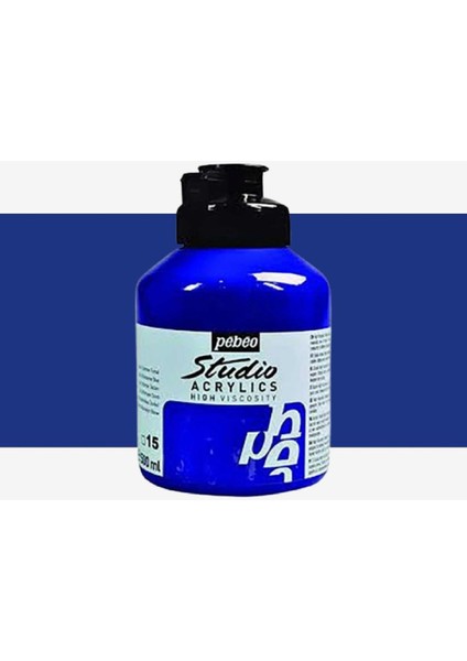 Akrilik Boya Studio 500ML Dark Ultramarine Blue 15