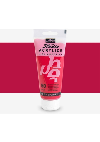 Akrilik Boya Studio 100ML Primary Magenta 50