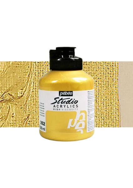 Akrilik Boya Studio 500ML Iridescent Gold 352