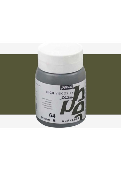 Akrilik Boya Studio 500ML Raw Umber 64