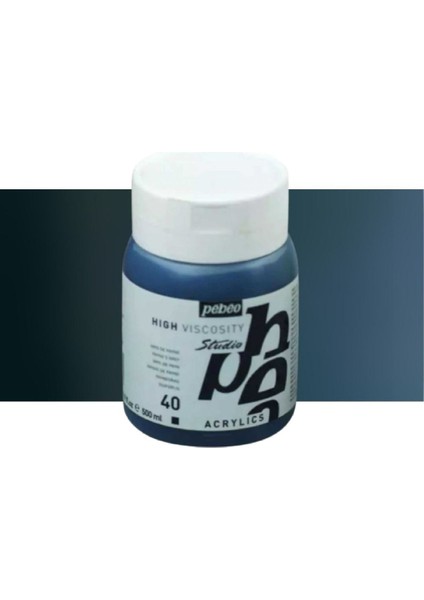 Akrilik Boya Studio 500ML Payne's Grey 40