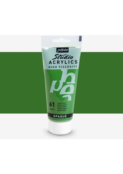 Akrilik Boya Studio 100ML Green Earth 61