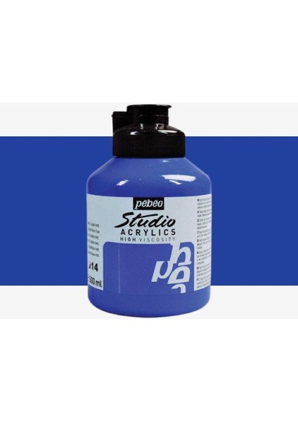 Akrilik Boya Studio 500ML Cobalt Blue 14