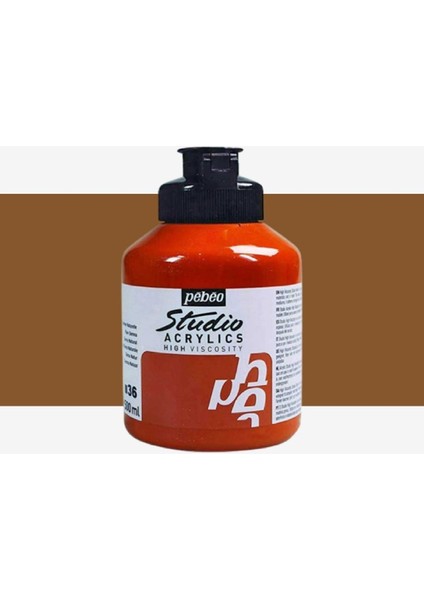 Akrilik Boya Studio 500ML Raw Sienna 36