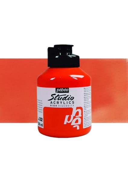 Akrilik Boya Studio 500ML Cadmium Orange 32
