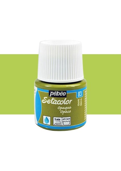 Setacolor Opaque Kumaş Boyası (Opak) 45ML Olive 83
