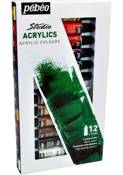 Akrilik Boya 12'li Set (12X12ML)