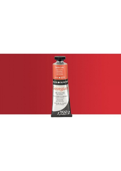 Georgian Yağlı Boya 38ML Scarlet Lake 571