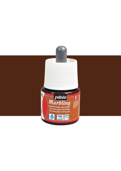 Marbling Ebru Boyası 45ML Sienna 07