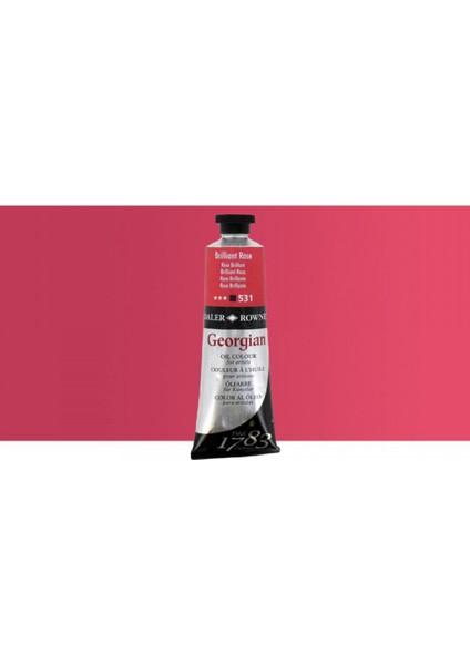 Georgian Yağlı Boya 38ML Brilliant Rose 531