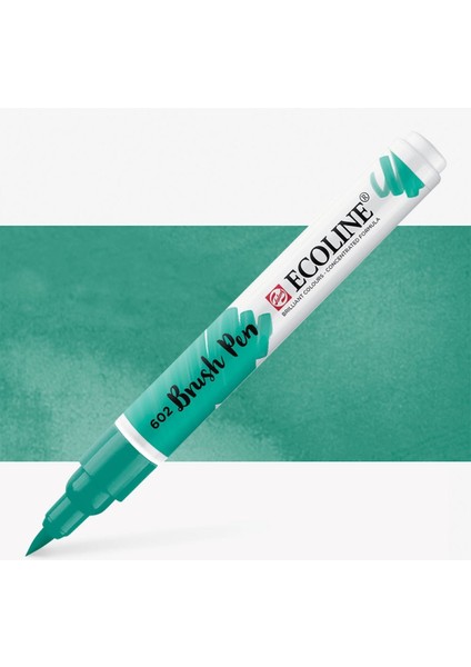 Ecoline Suluboya Brush Pen Deep Green 602
