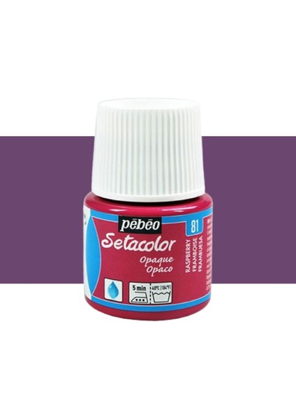 Setacolor Opaque Kumaş Boyası (Opak) 45ML Raspberry 81