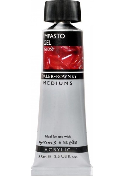 Acrylic (Akrilik) Medium Impasto Jeli 75ML Parlak