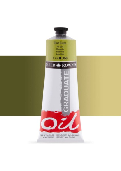 Graduate Yağlı Boya 200ML 368 Olive Green