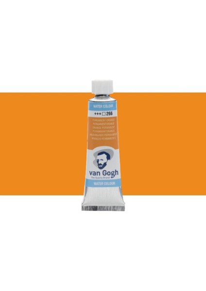 Tüp Suluboya - 266 Permanent Orange - 10ML