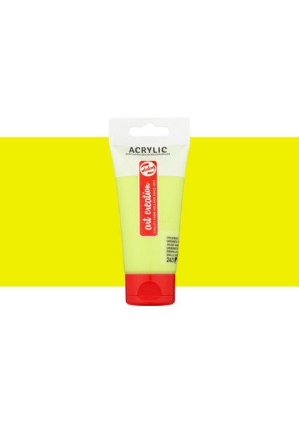 Art Creation Akrilik Boya 75ML - N:243 Greenish Yellow