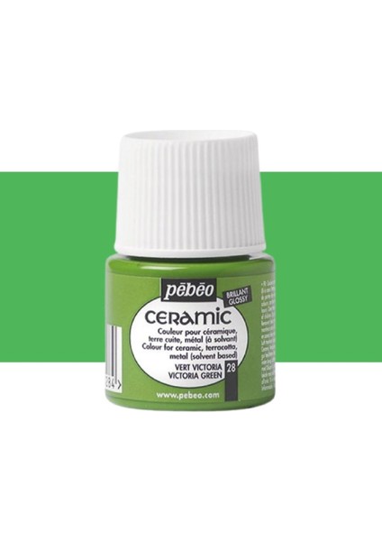 Seramik Boyası 45ML Victoria Green 28