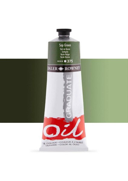 Graduate Yağlı Boya 200ML 375 Sap Green