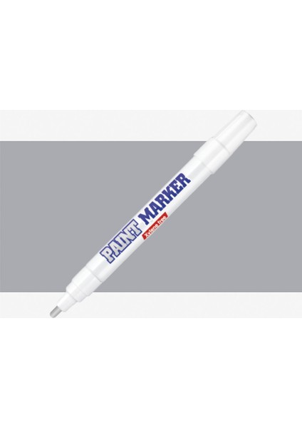 Paint Marker Kalem (2-4,9mm) Gümüş - Silver