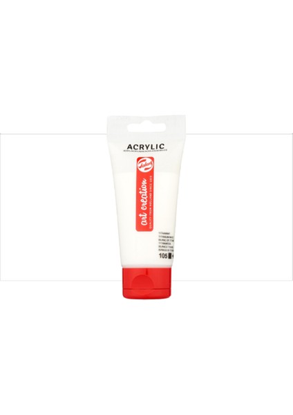Art Creation Akrilik Boya 75ML - N:105 Titanium White