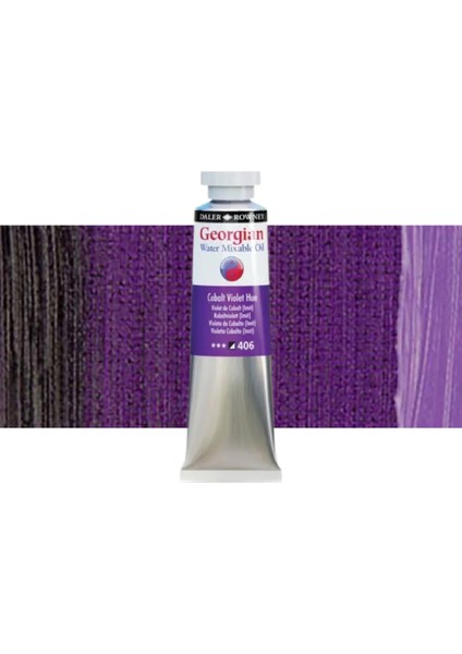 Georgian Water Mixable Oil Su Bazlı Yağlı Boya 37ML 406 Cobalt Violet Hue