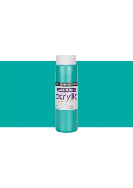 Graduate Akrilik Boya 500ML N:719 Metallic Green