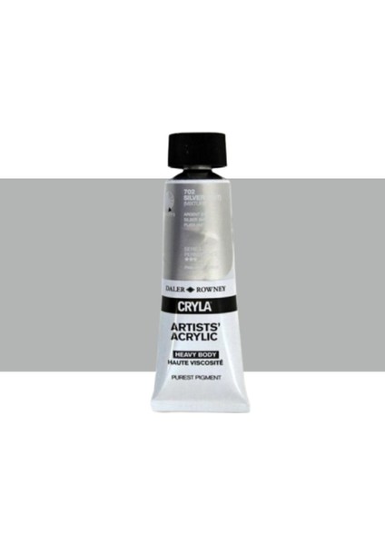 Cryla Heavy Body Artists' Akrilik Boya 75ML N:702 Silver (Imit.)