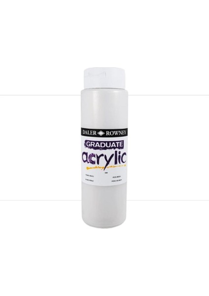 Graduate Akrilik Boya 500ML Pearl White