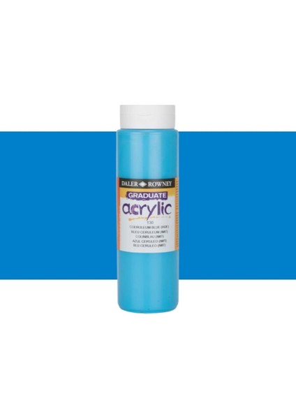 Graduate Akrilik Boya 500ML N:130 Coeruleum Blue Hue