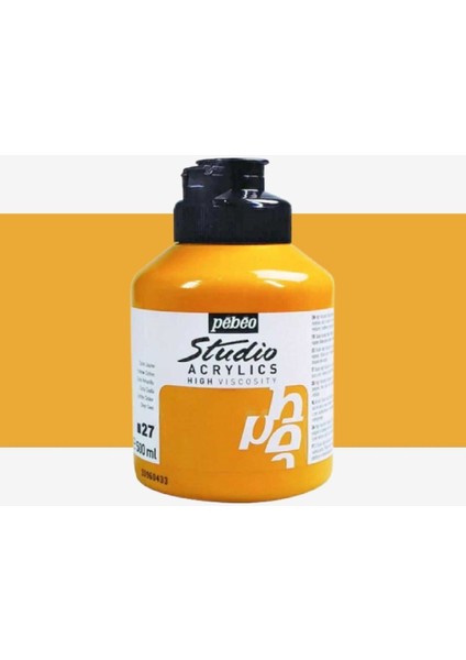 Akrilik Boya Studio 500ML Yellow Ochre 27