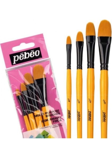 Fırça Seti:11 - 4lü Kedi Dili Uç