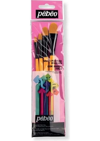 Fırça Seti:11 - 4lü Kedi Dili Uç modelleri